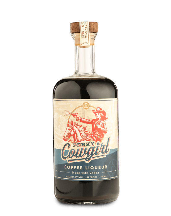 Perky Cowgirl Coffee Liqueur - Cover