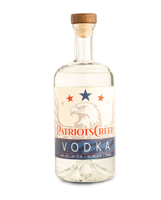 Patriots Creed Vodka - Cover